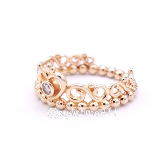 Authentic Pandora Rose My Princess Ring - 180880CZ - Picture 2 of 9